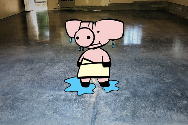 sweating concrete sweating concrete