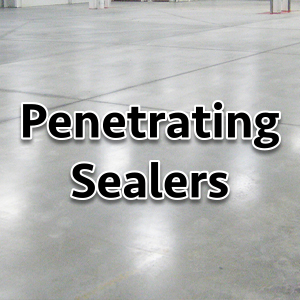 Concrete Penetrating Sealers