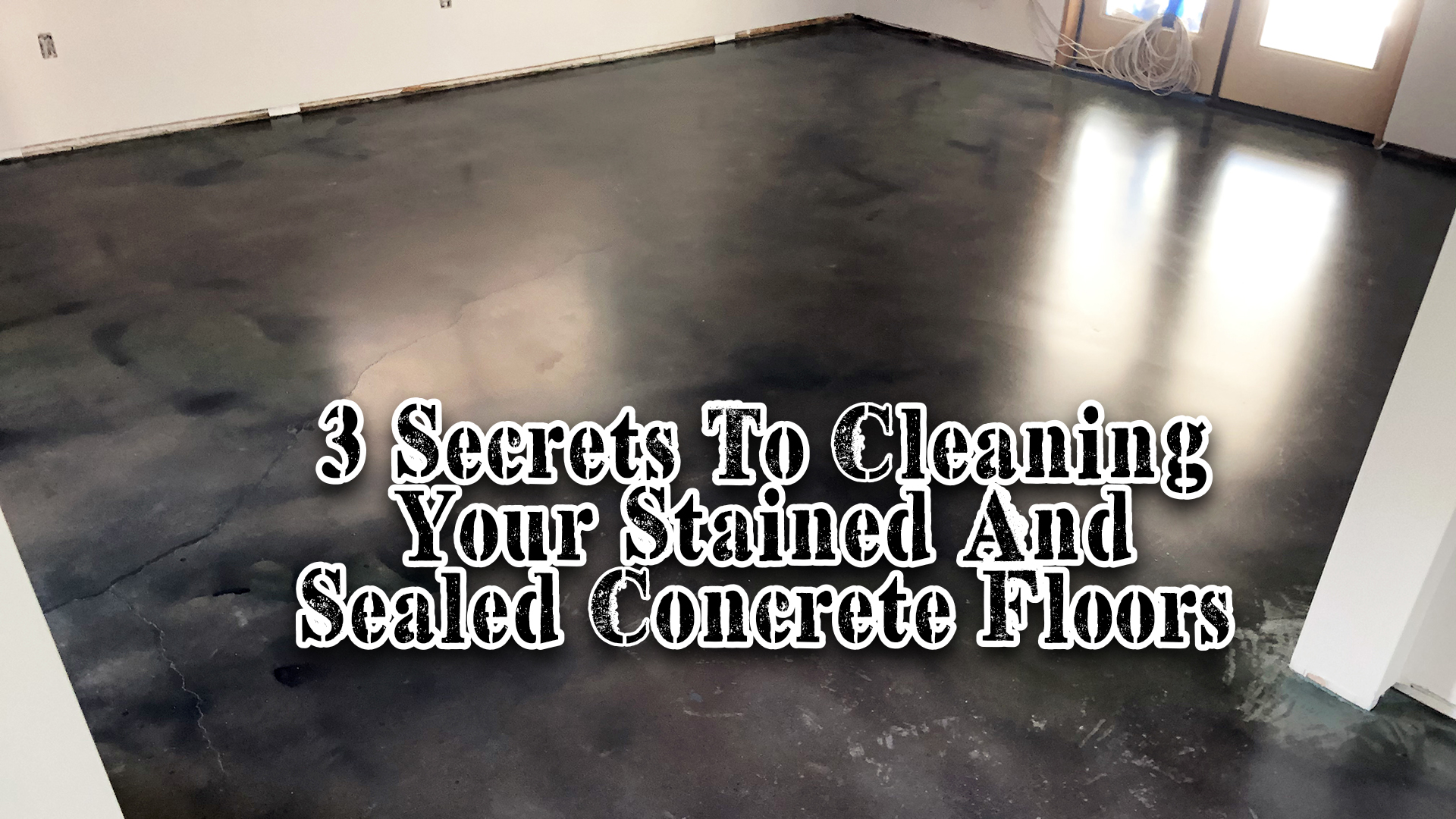 Stained Concrete Floor Cleaner