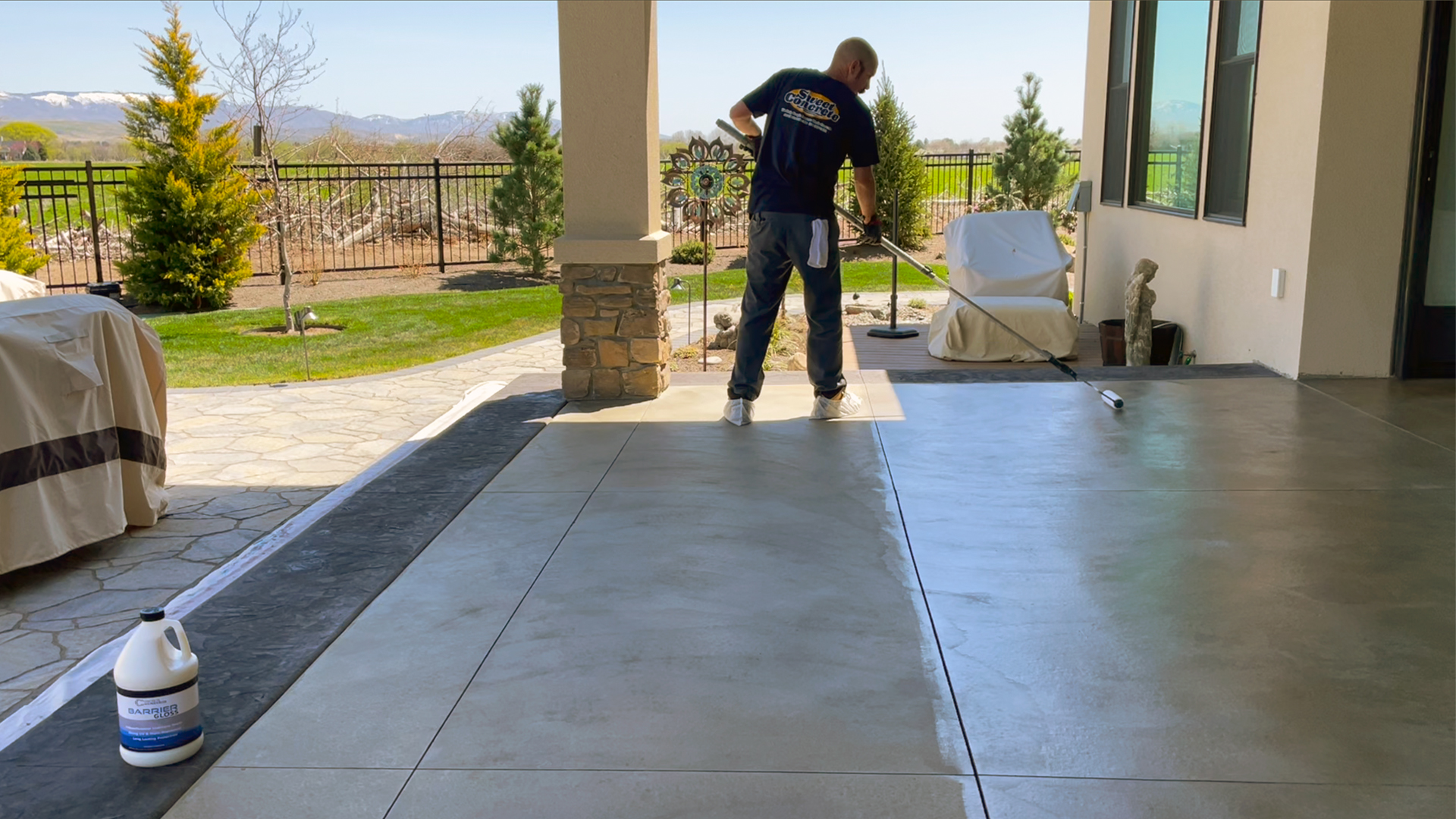 How Do I Stain My Concrete Patio How Do I Stain My Concrete Patio